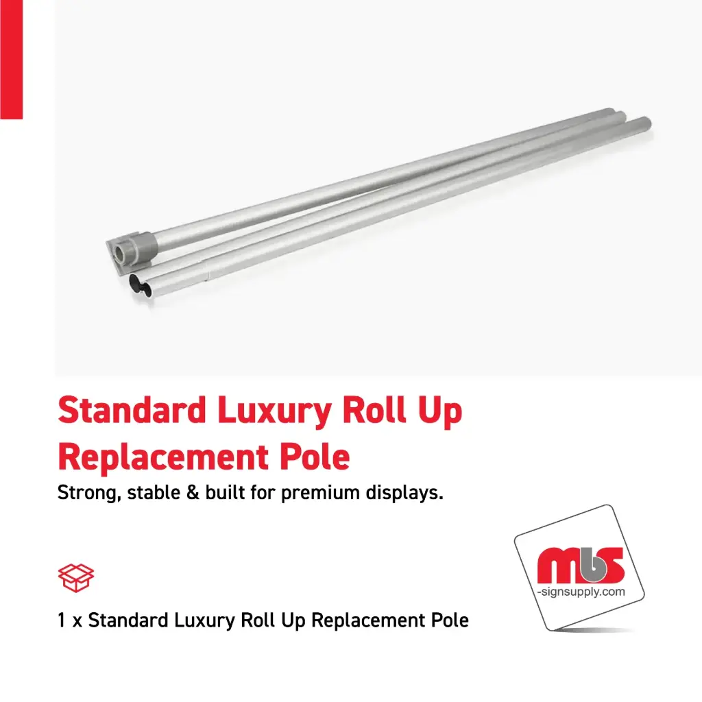 Standard Luxury Roll Up Replacement Pole