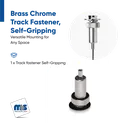 Track fastener, Self-Gripping
