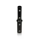 ''Set of 2,  Clamp, Aluminum Matte black Anodized Finish, to Accommodate 1/4'' to 1/2'', M6 Set screw with 3mm Allen Wrench''