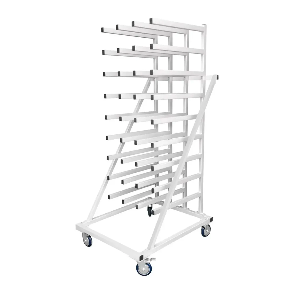 EZ Horizontal Vinyl Roller Rack #36