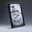 Acrylic Tabletop Angled Sign Holder, accommodates 8.5" x 11" media 