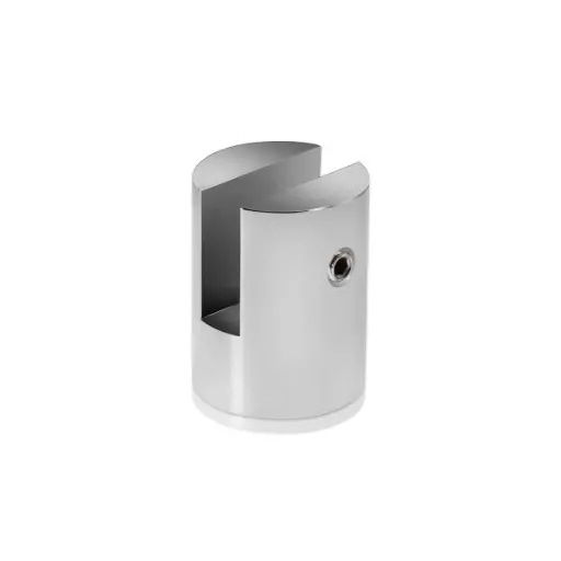 [HM5032SC] Aluminum Satin Chrome Finish Projecting Gripper, Holds Up To 7/16'' Material